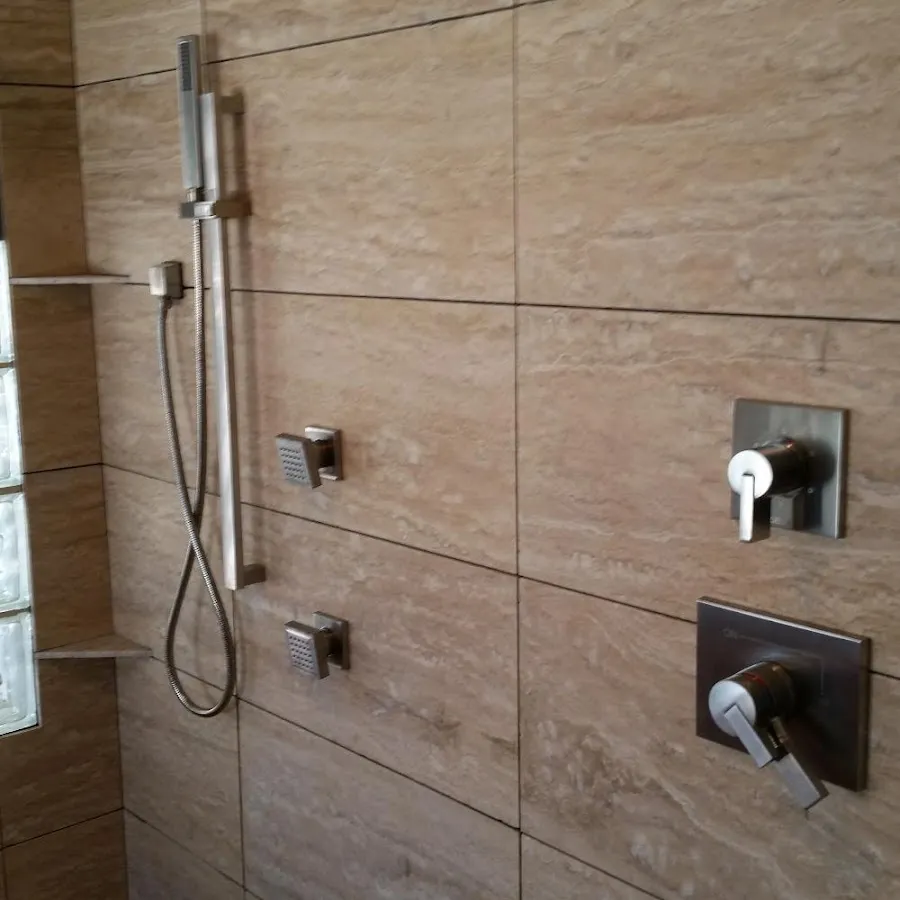 Shower fixture installation for Frozen Pipe Repair in Elsa